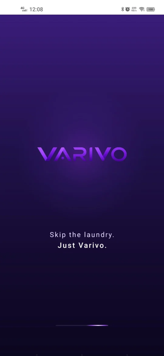 Varivo app: Opening Varivo