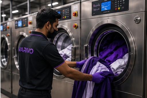 Professional cleaning at the hub
